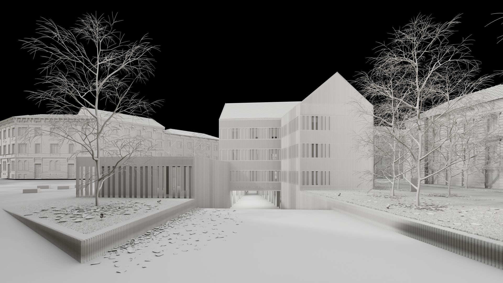 Youth and Culture Center 3D model_5