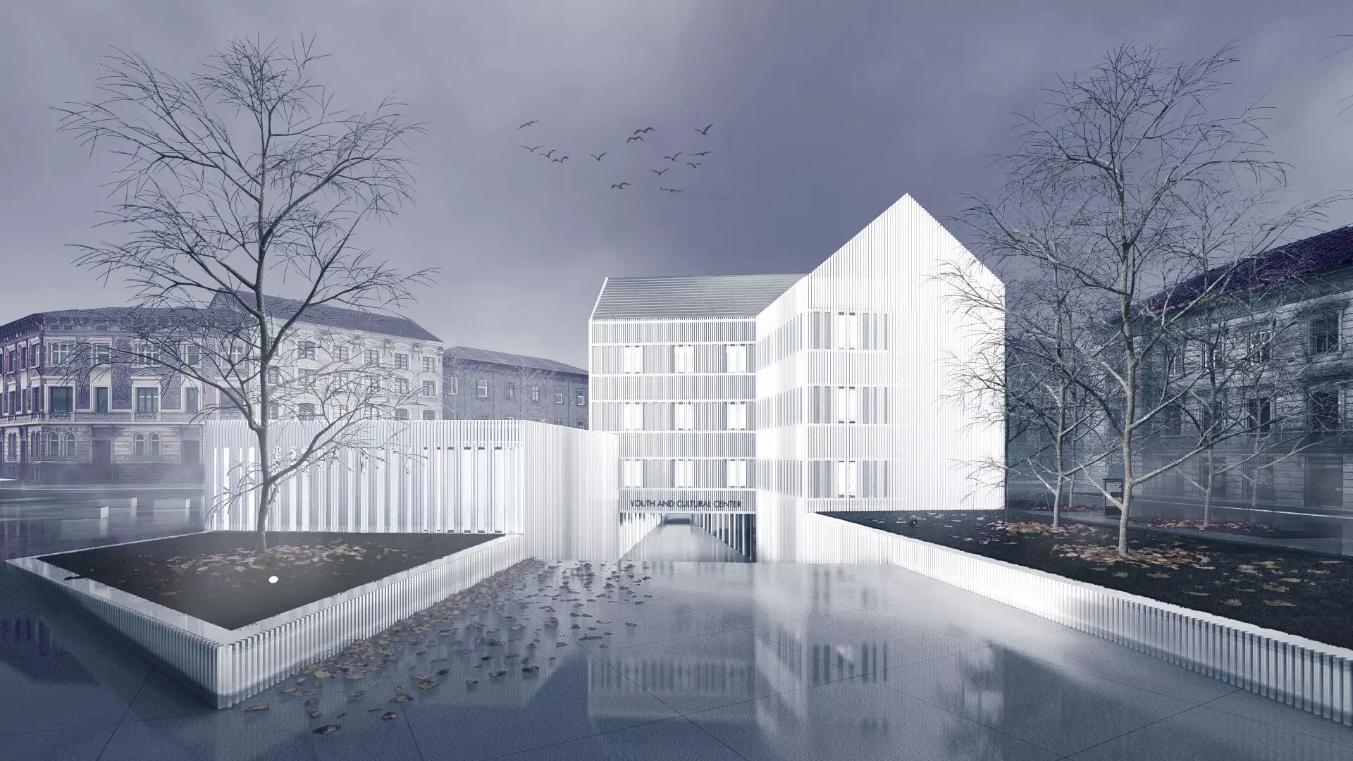 Youth and Culture Center 3D model_0