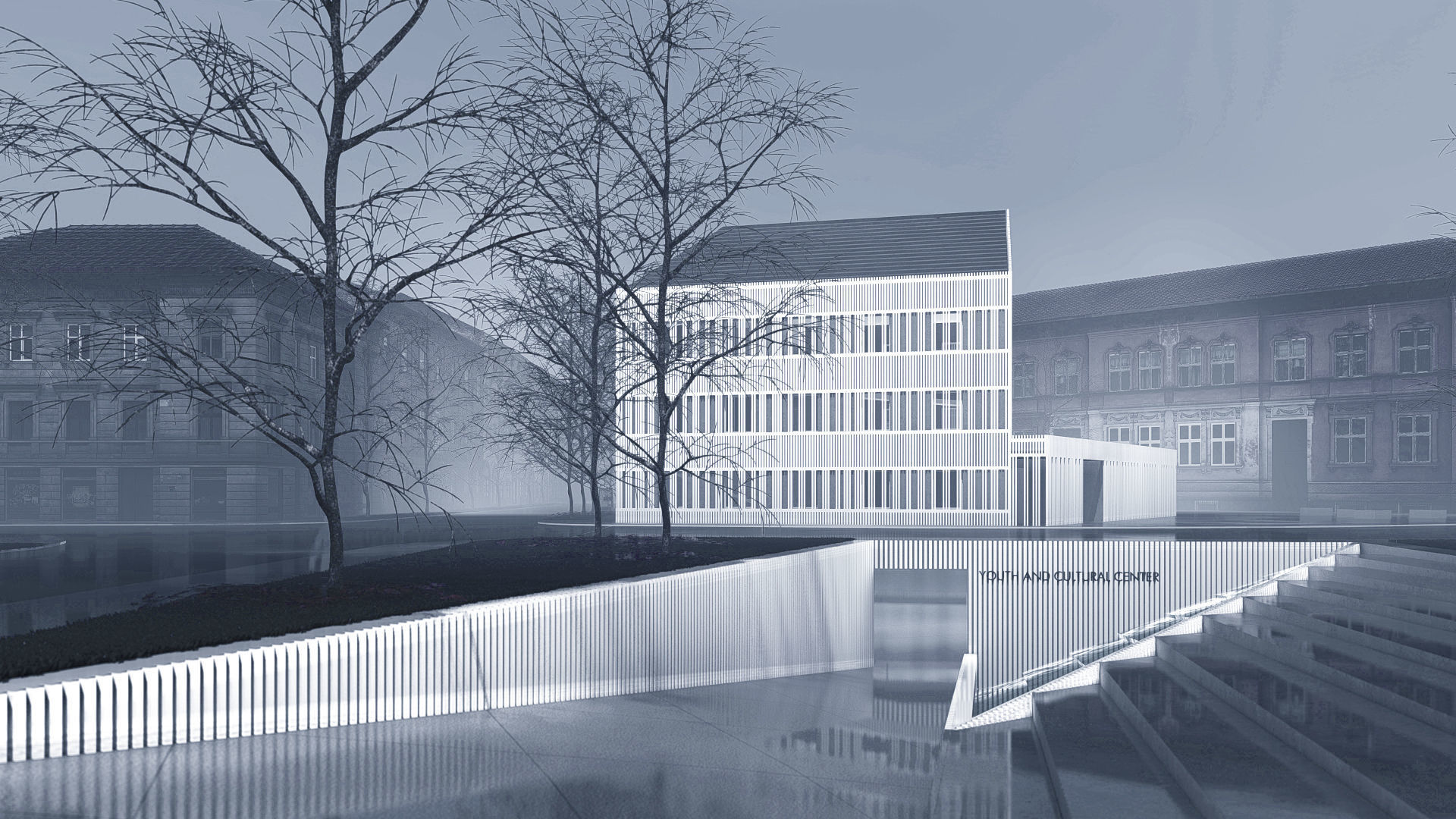 Youth and Culture Center 3D model_1