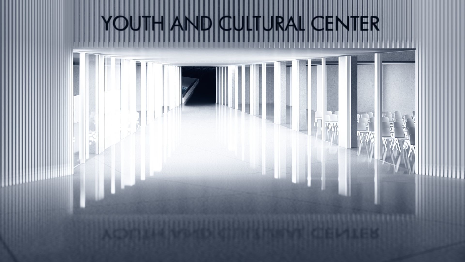 Youth and Culture Center 3D model_4