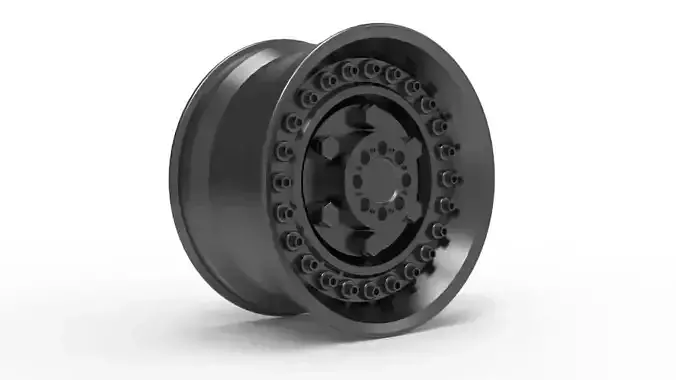 Black Rhino Armory Wheel Gun Black Jeep  3D print model