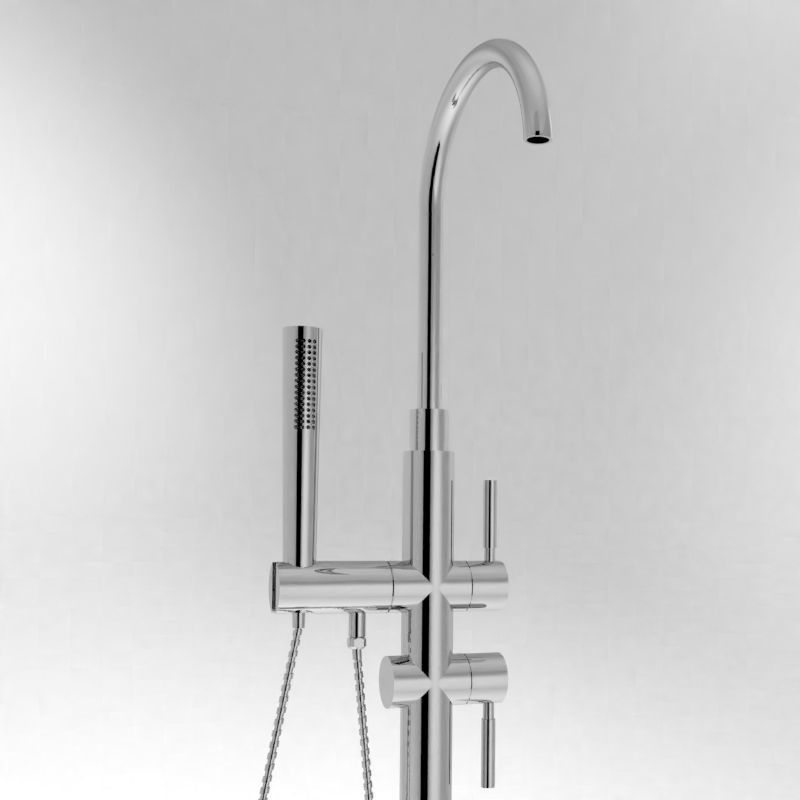  bathtub faucet 3D model_1