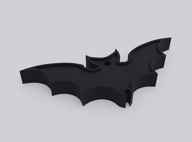 The Bat pendant 3D print model