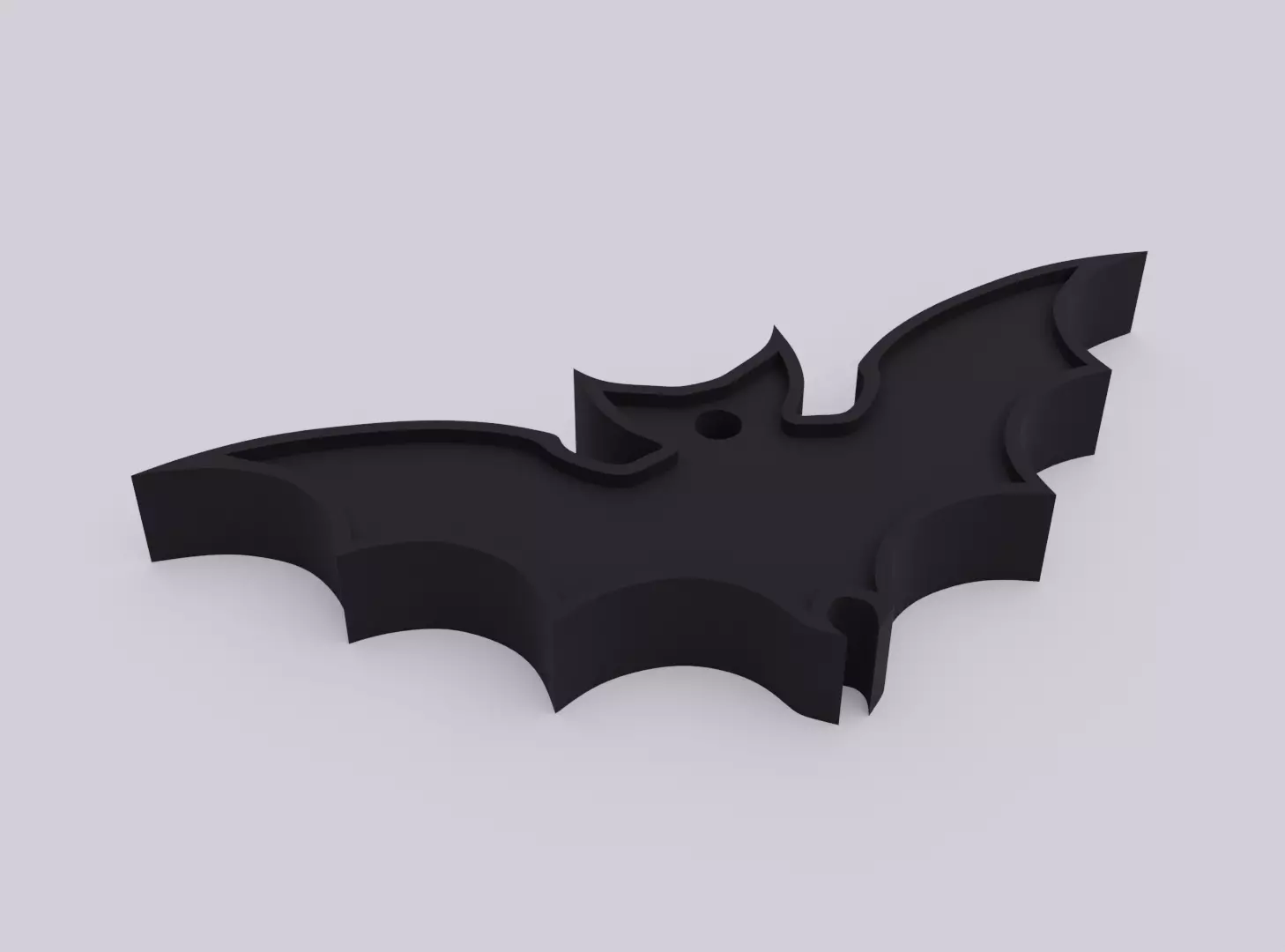 The Bat pendant 3D print model_0