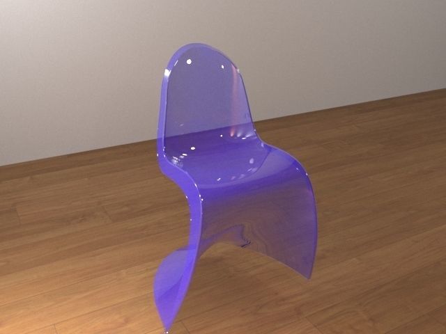 Panton Chair 3D model_1