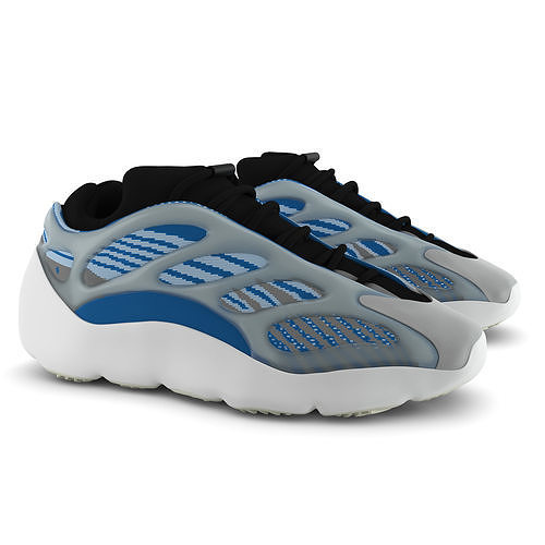  Yeezy 700 V3 Arzareth PBR Low-poly 3D model
