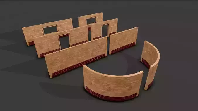 Modular Wooden Walls