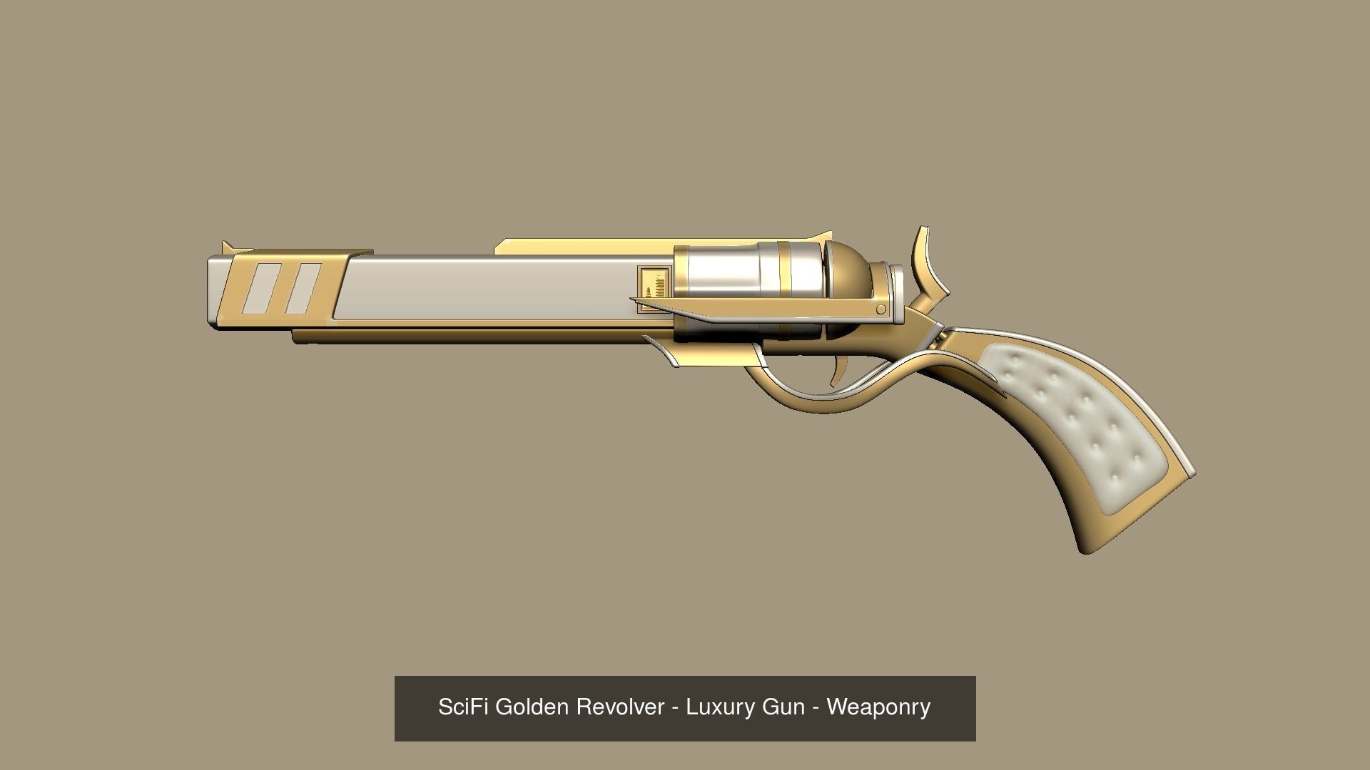 20 Sci-Fi Guns - Weaponry - Rifles Sniper Assault Submachine 3D Model Collection_14