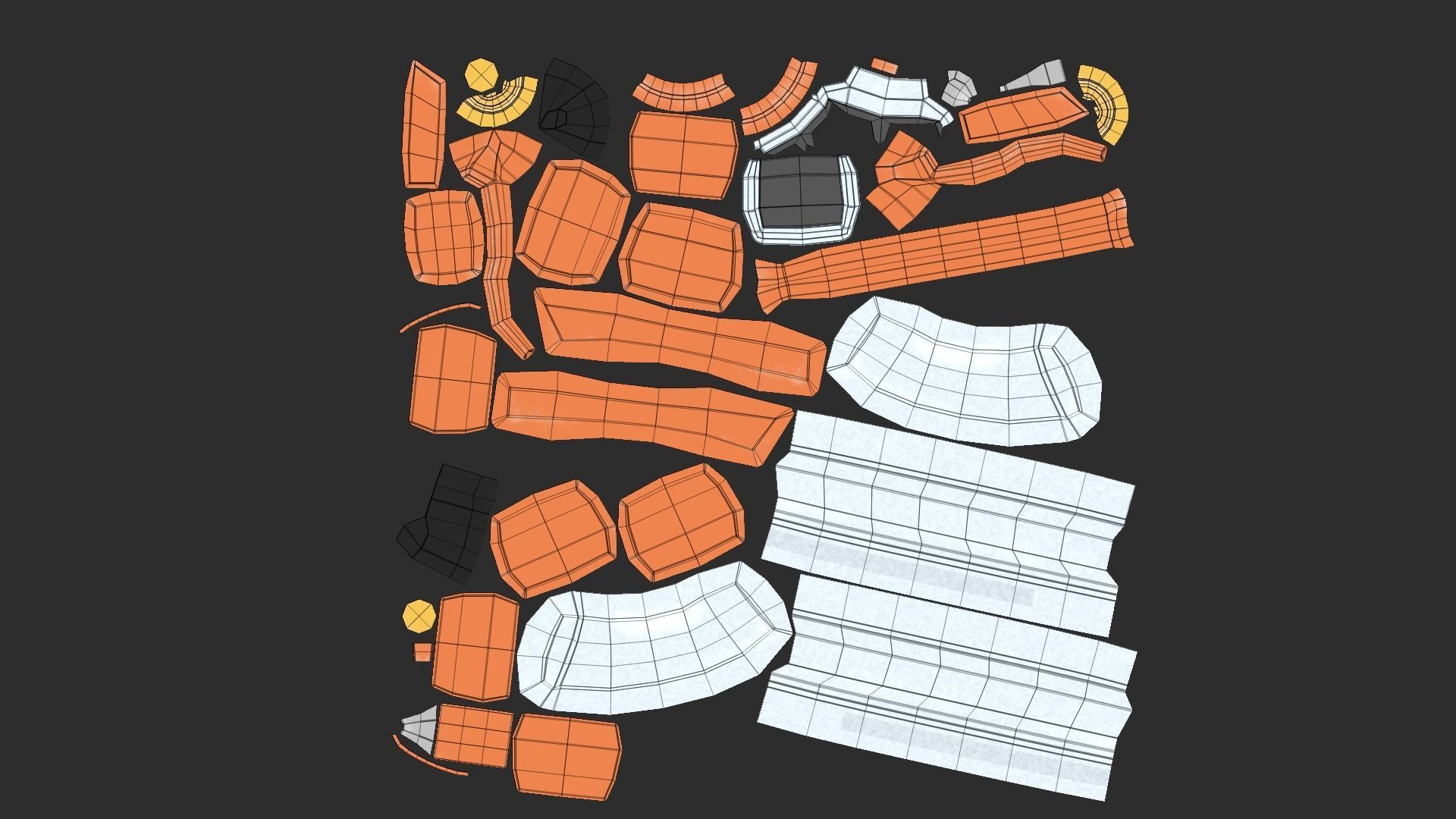20 Sci-Fi Guns - Weaponry - Rifles Sniper Assault Submachine 3D Model Collection_114