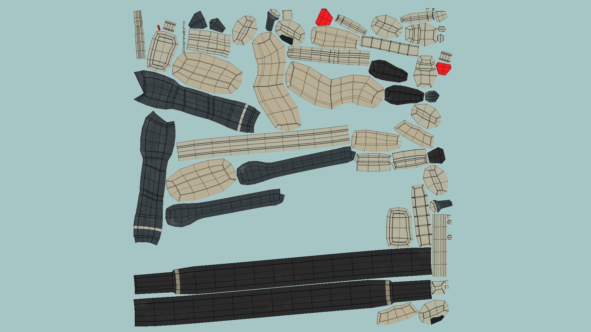 20 Sci-Fi Guns - Weaponry - Rifles Sniper Assault Submachine 3D Model Collection_81
