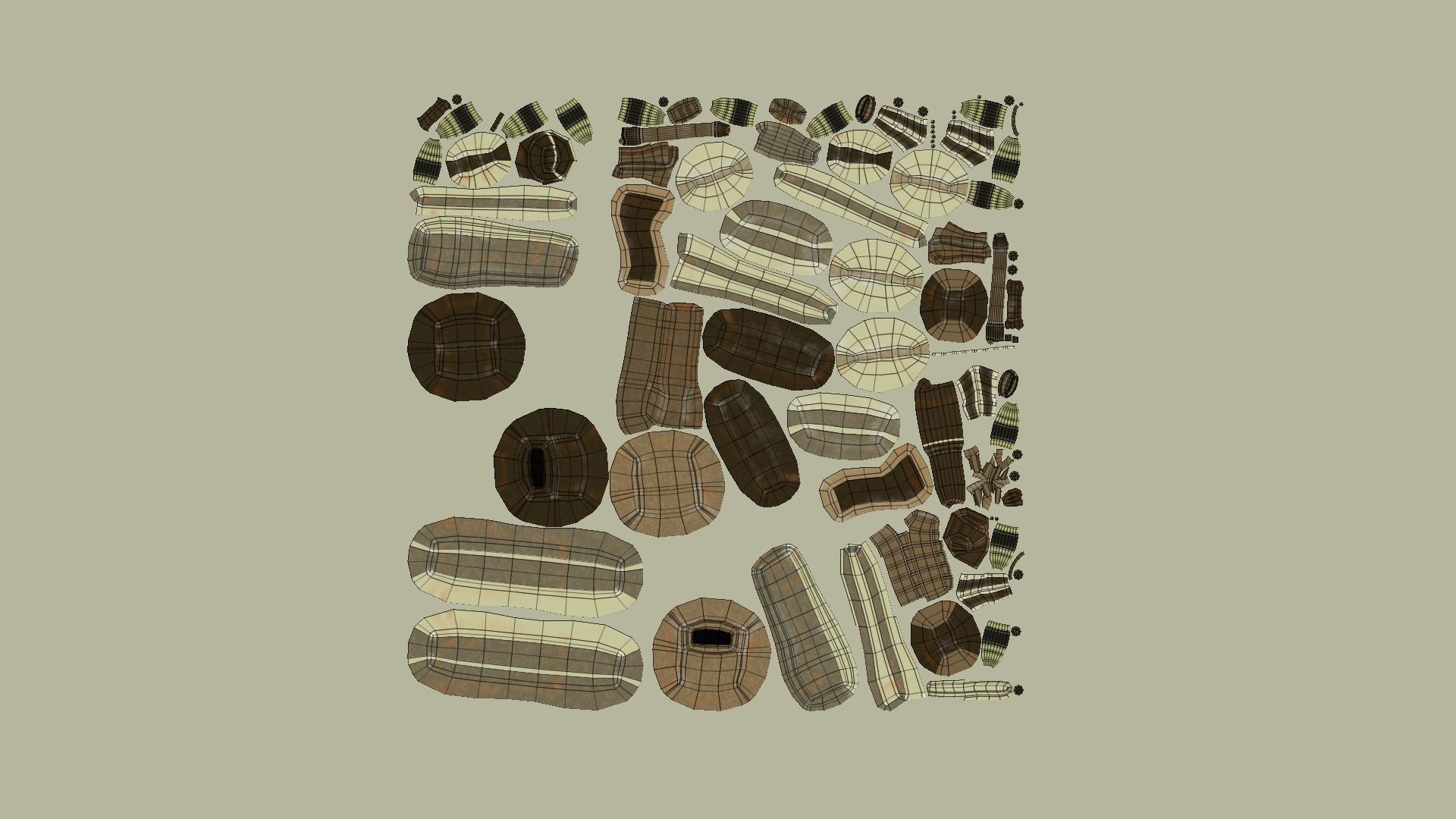 20 Sci-Fi Guns - Weaponry - Rifles Sniper Assault Submachine 3D Model Collection_48