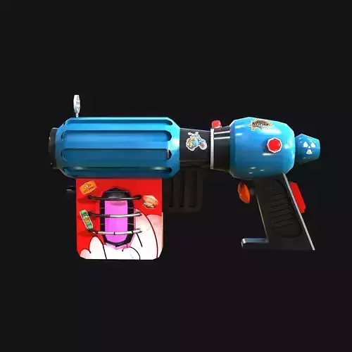 Stylized Toy Gun V2 Low-poly 3D model