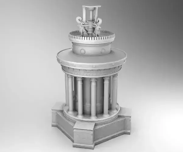 The Monument To Lysicrates 3D print model