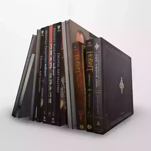 Artbooks lord of rings bookshelf