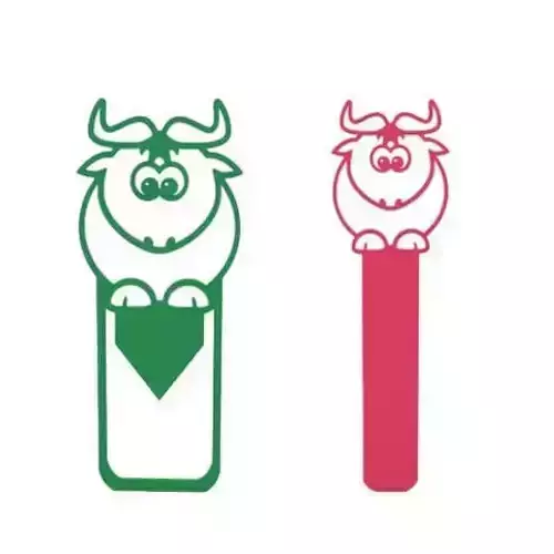 Paper clip and bookmark