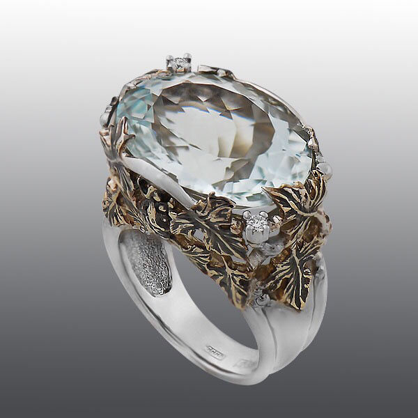 canadian ring with maple leaf 1261 3D print model_18