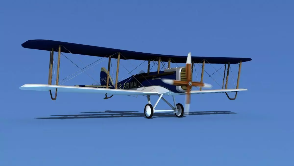 Airco DH-4 V03 US Air Mail 3D model