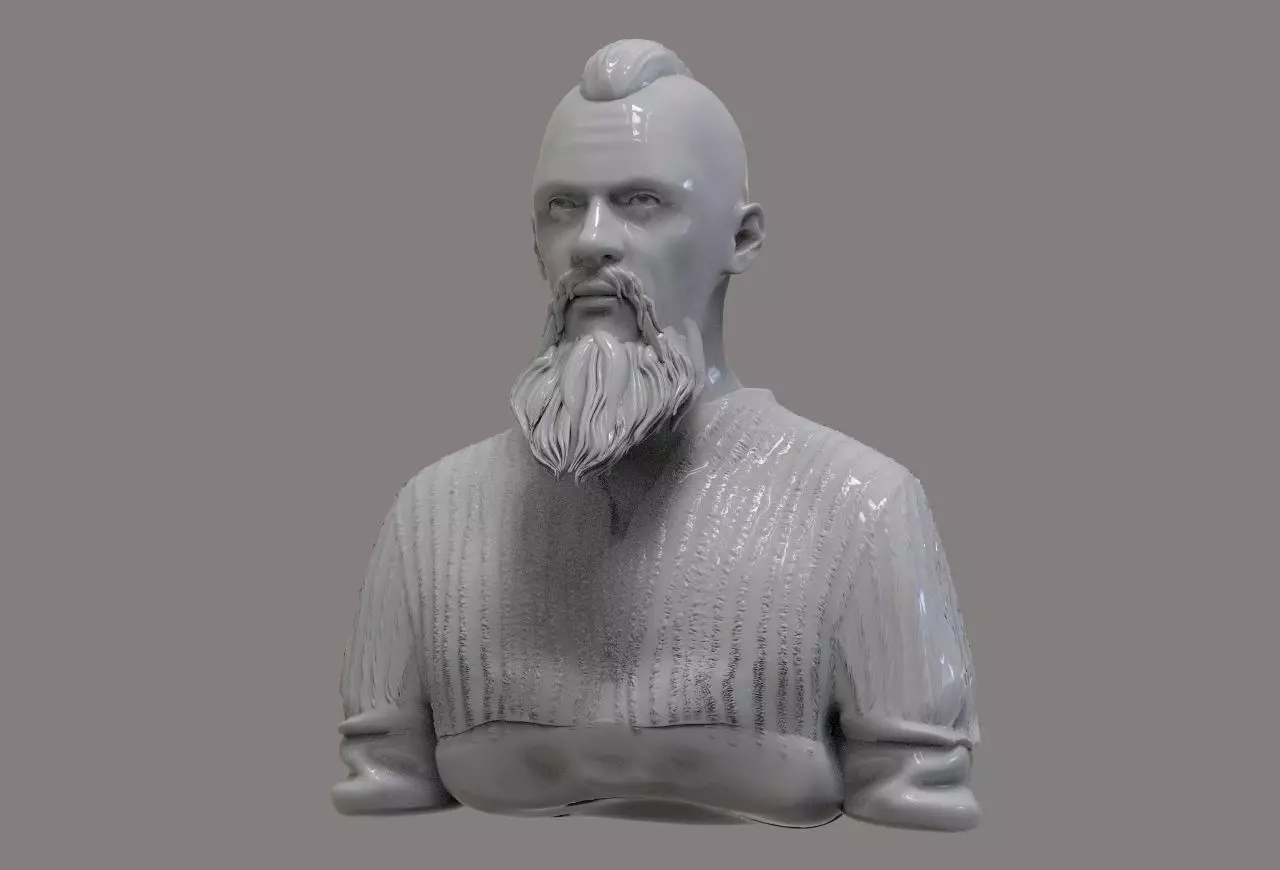 Bjorn Ragnars son Bust 3D print model
