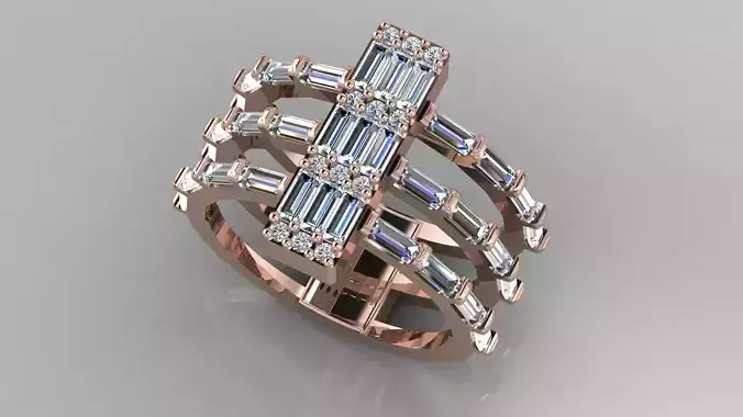 baguette ring