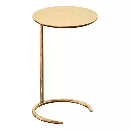 Azura Brass C-Table Crate and Barrel