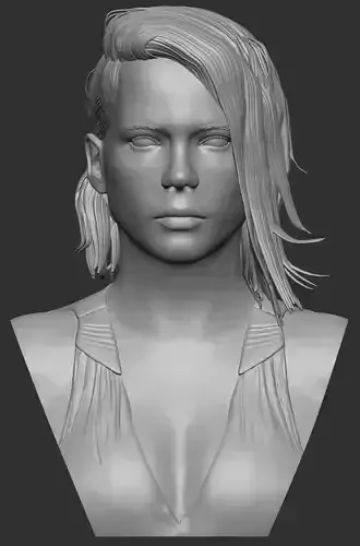 Lea Seydoux 3D print model