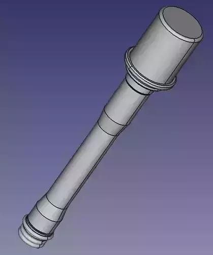 M24 german grenade Stielhandgranate ready for printing