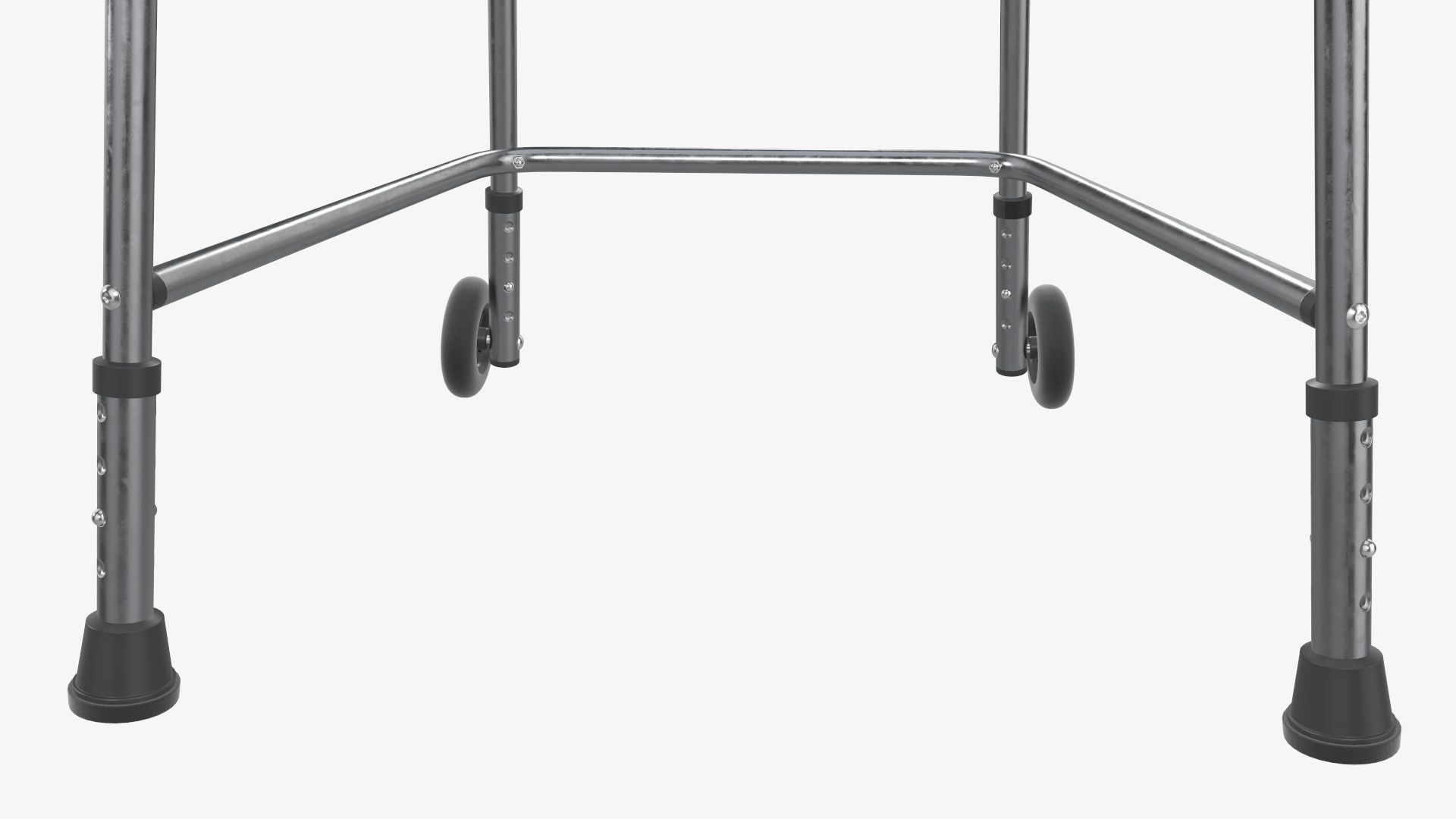 Walker with wheels 3D model_8
