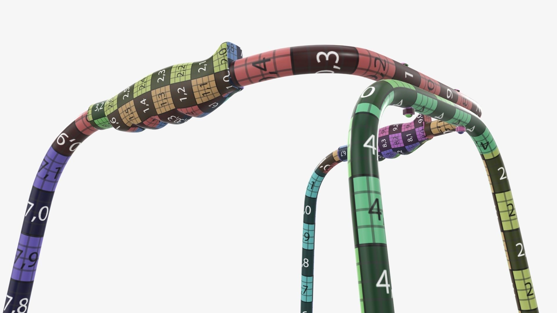 Walker with wheels 3D model_26