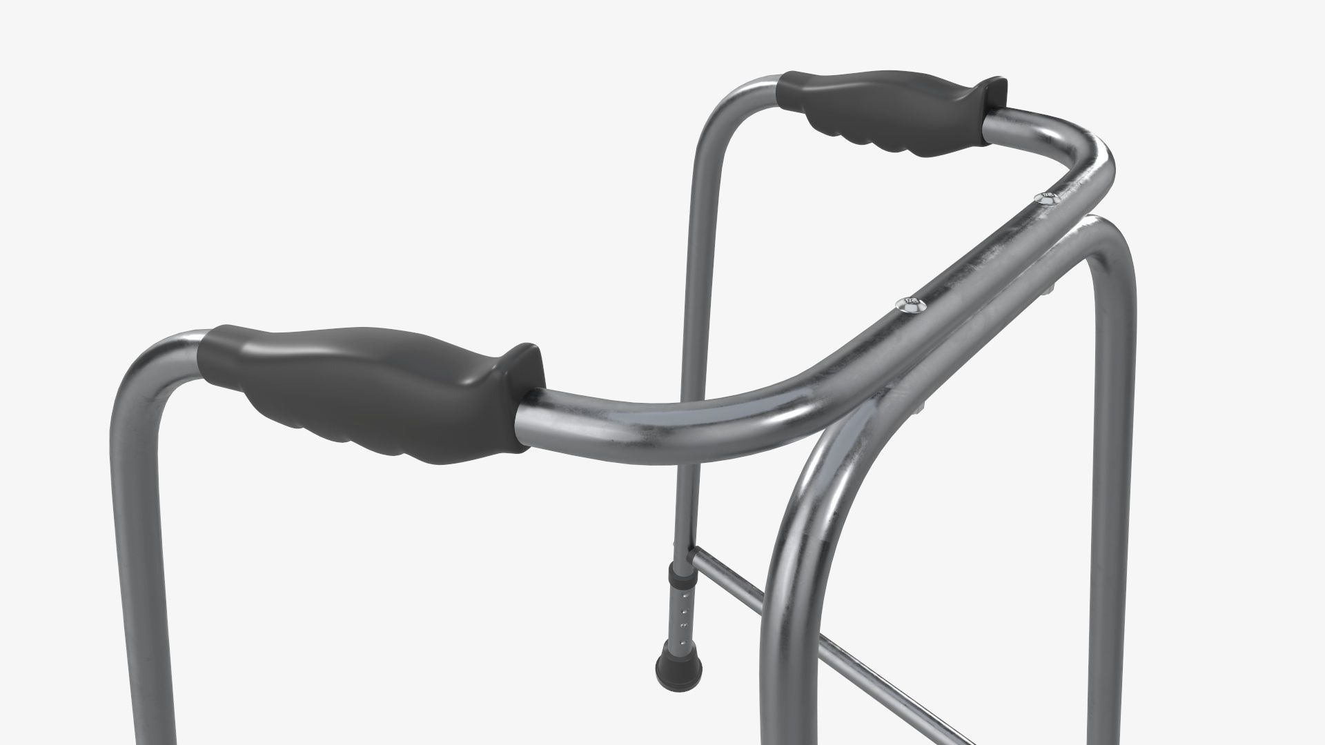 Walker with wheels 3D model_5