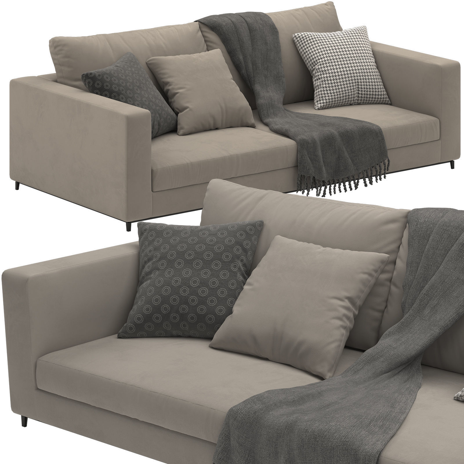 Andersen Minotti Sofa 3D model_1