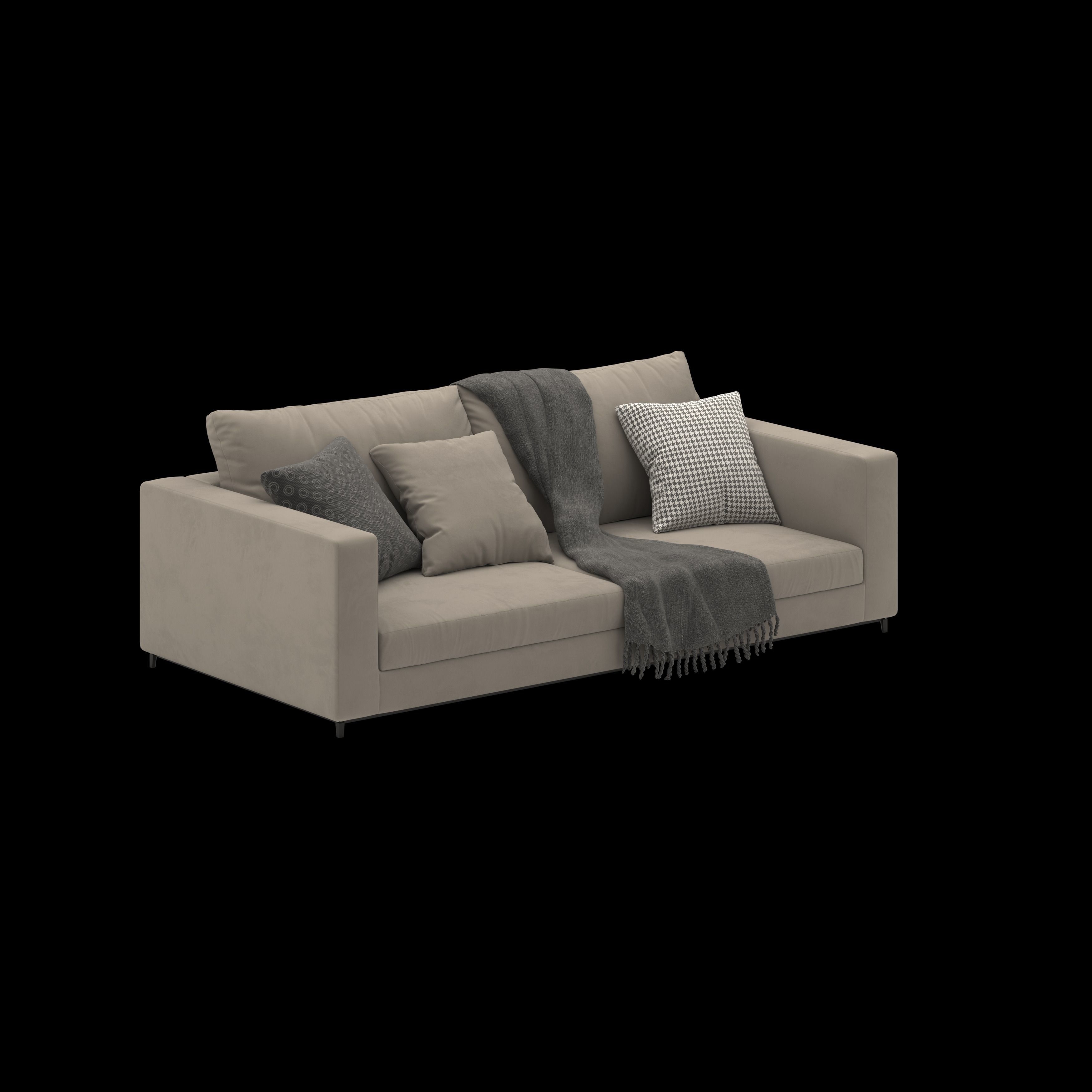 Andersen Minotti Sofa 3D model_3