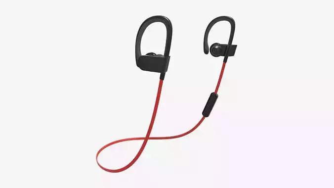 In-ear headphone wireless  3D model