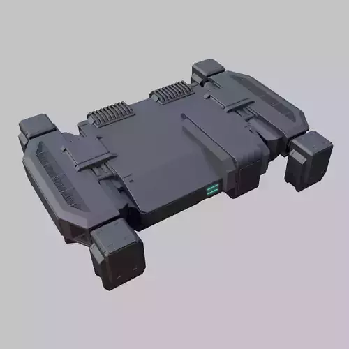 cargo drone 3D model