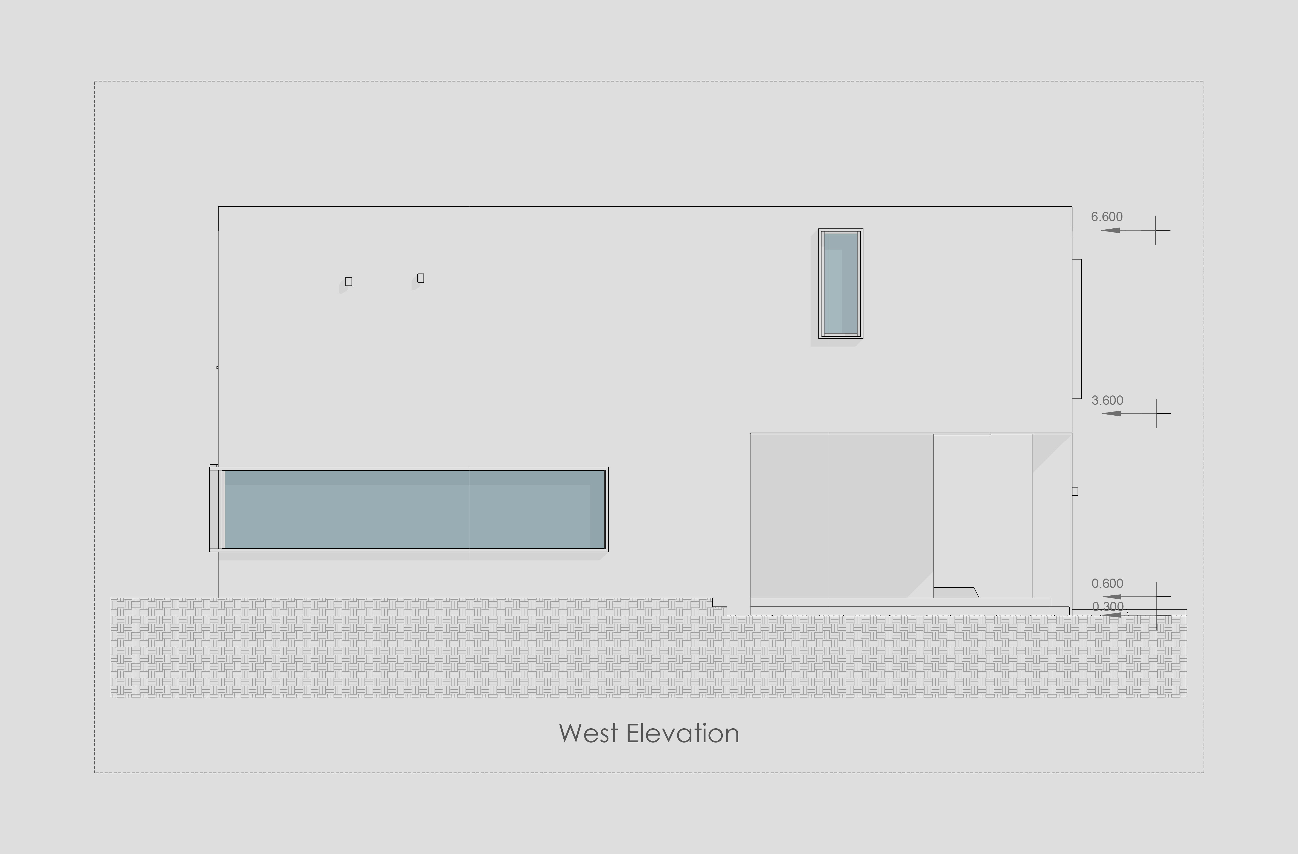 Modern villa 2 Low-poly 3D model_14