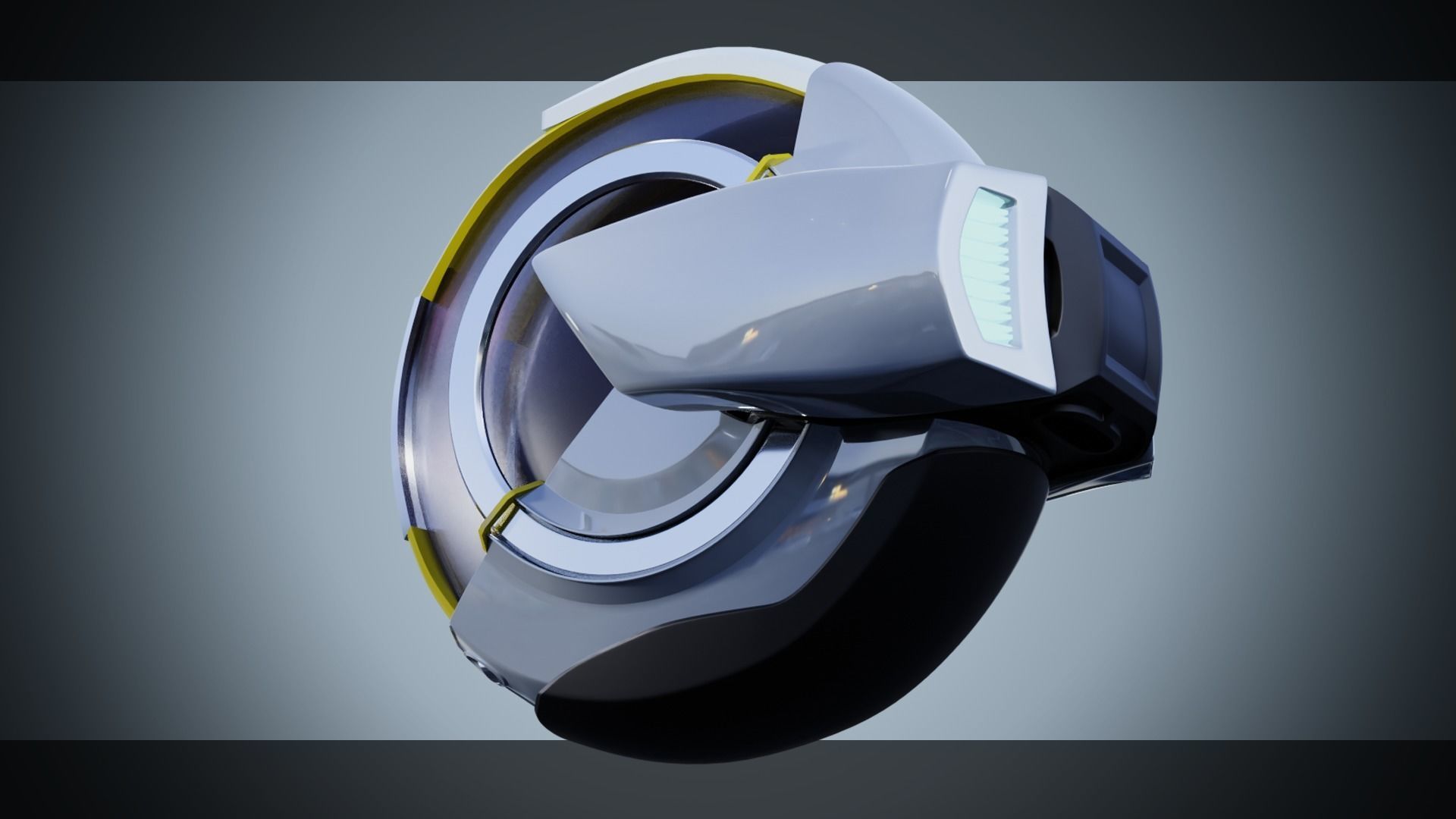 Futuristic Roads Plus Flying Cars 3D Model Collection_40