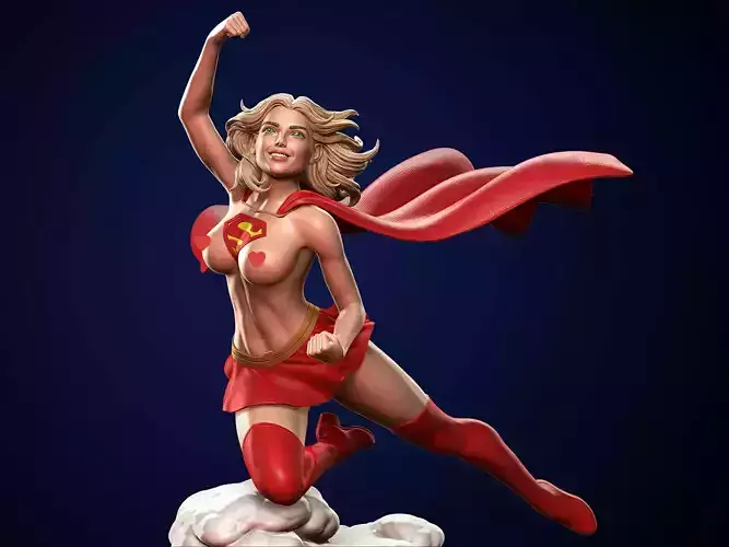 Supergir NSFW 3D print model