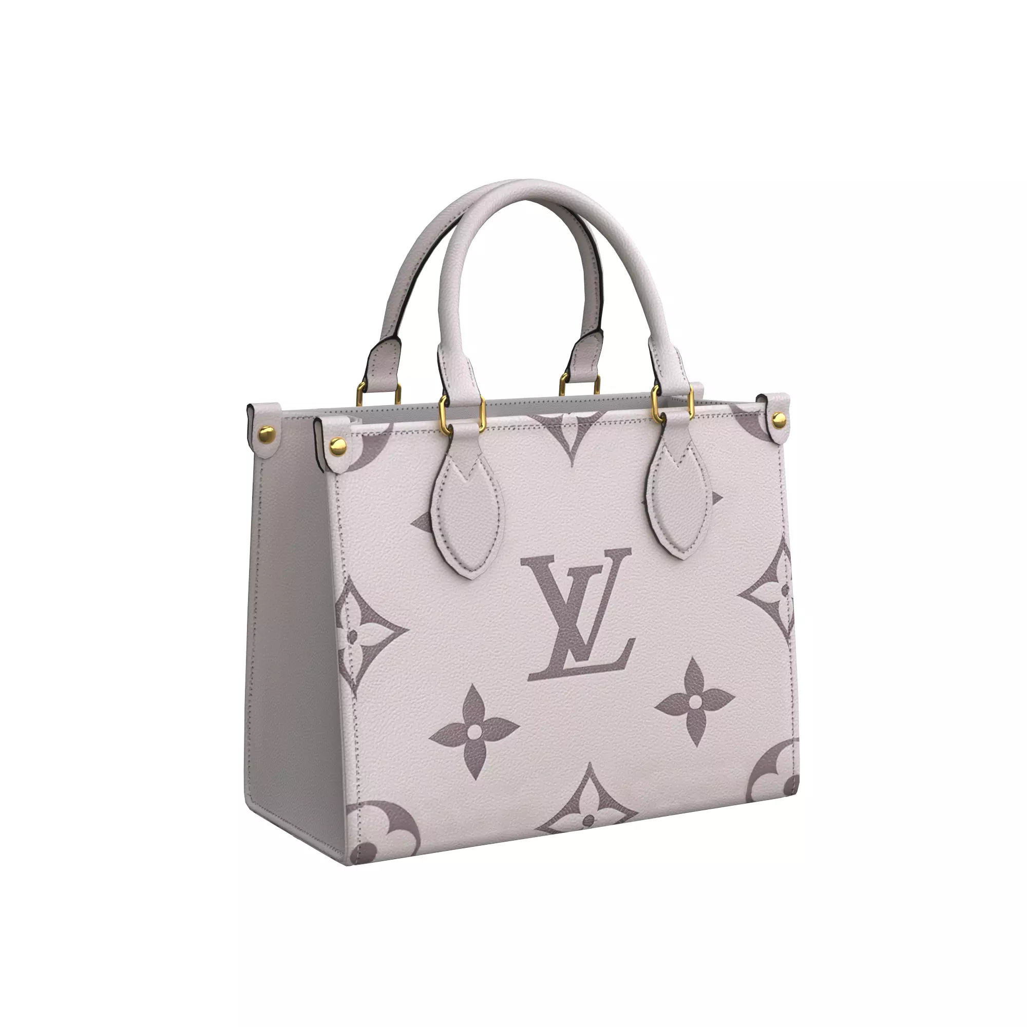 bag-LouisVuitton louis vuitton monogram tote bag Low-poly 3D model_0