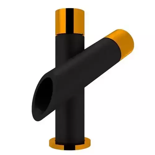 Faucet gold bathroom