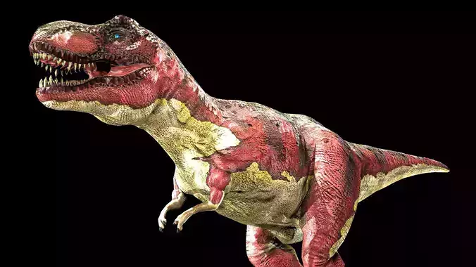 T-Rex Dinosaur Low-poly 3D model