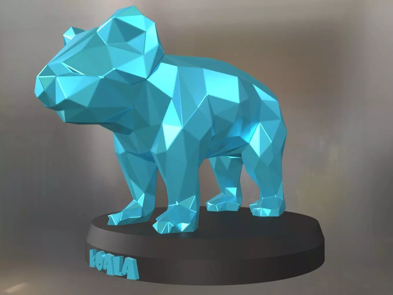 Poly Koala 3D print model