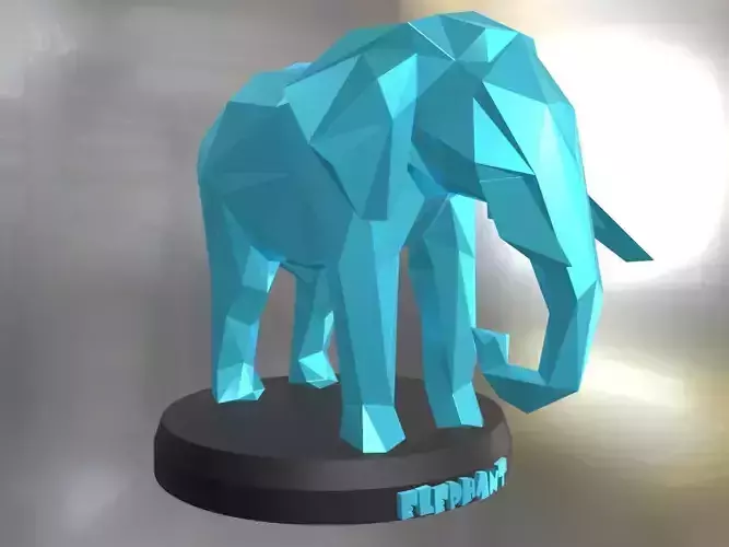 Poly Elephant