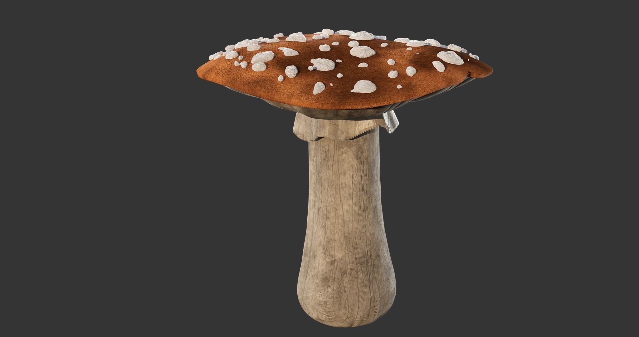 Mushroom 3D model_1