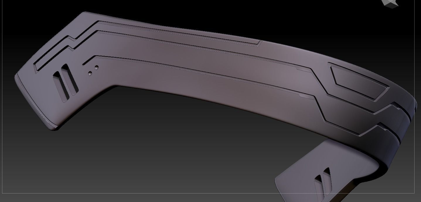 Bo-Katan The mandalorian armor partial kit and helmet 3D print model_41