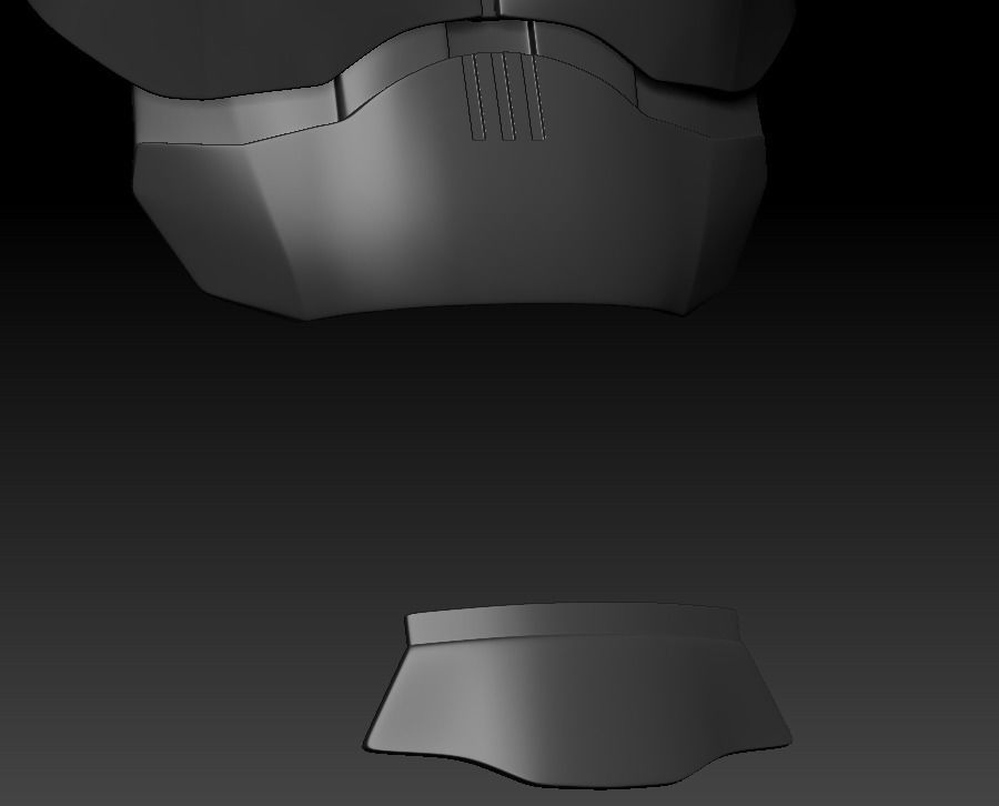 Bo-Katan The mandalorian armor partial kit and helmet 3D print model_17