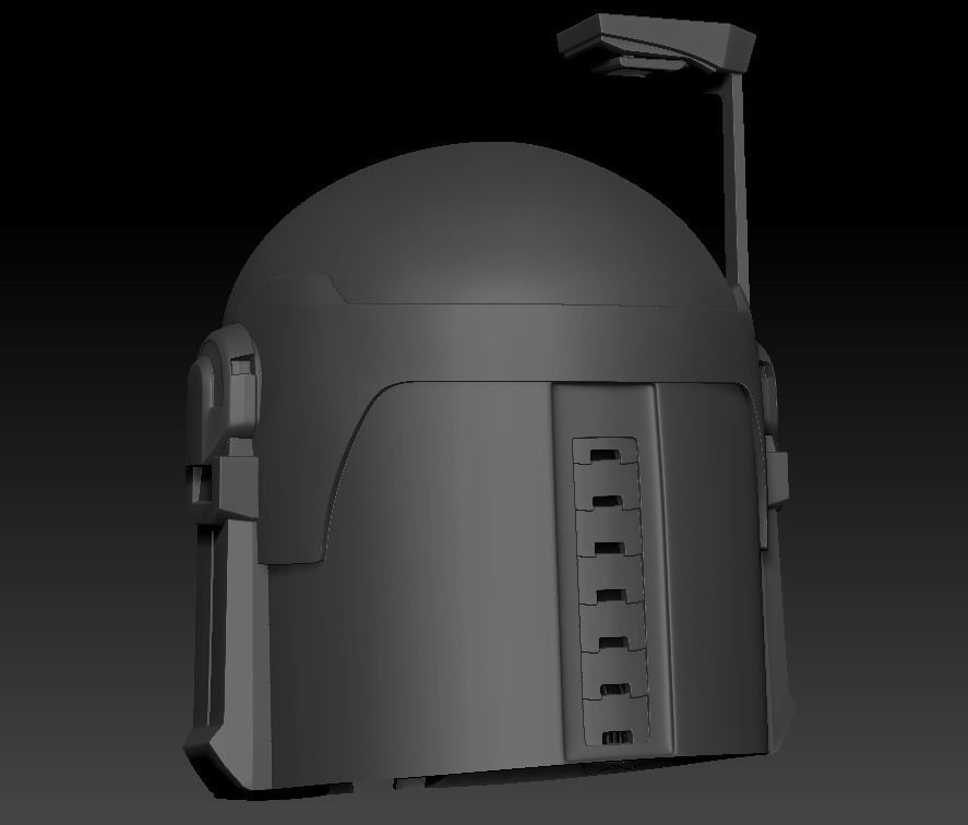 Bo-Katan The mandalorian armor partial kit and helmet 3D print model_22