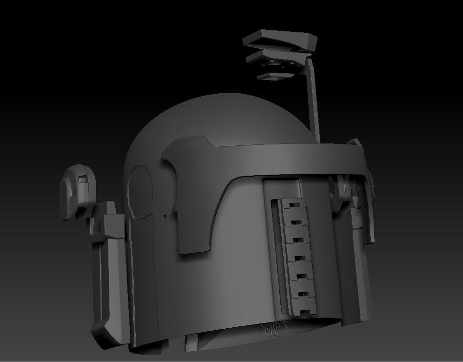 Bo-Katan The mandalorian armor partial kit and helmet 3D print model_23