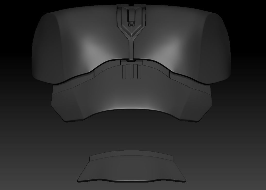 Bo-Katan The mandalorian armor partial kit and helmet 3D print model_27