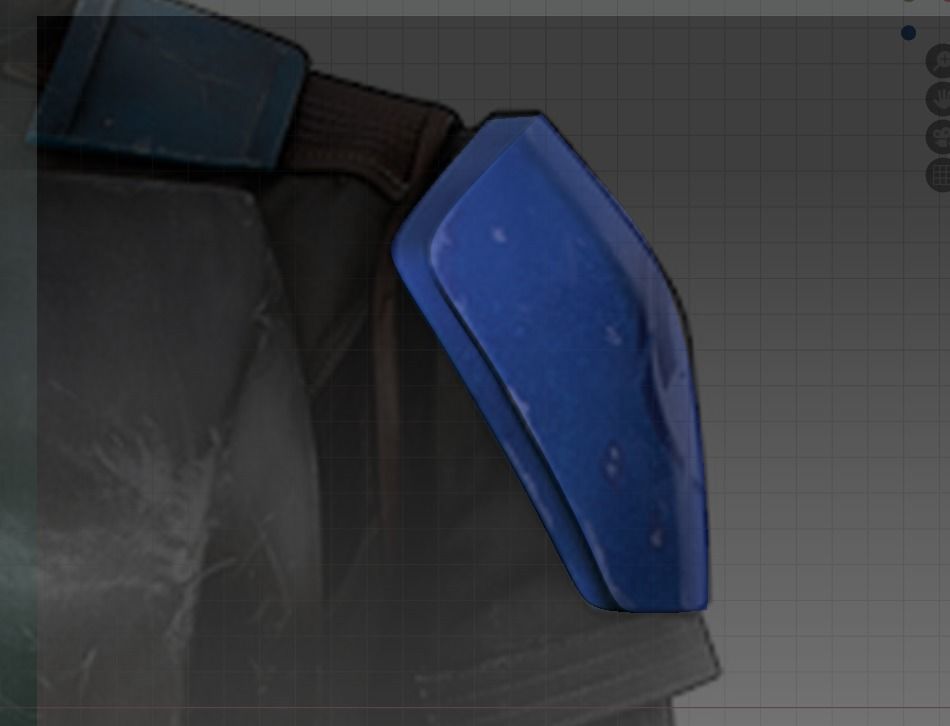 Bo-Katan The mandalorian armor partial kit and helmet 3D print model_28
