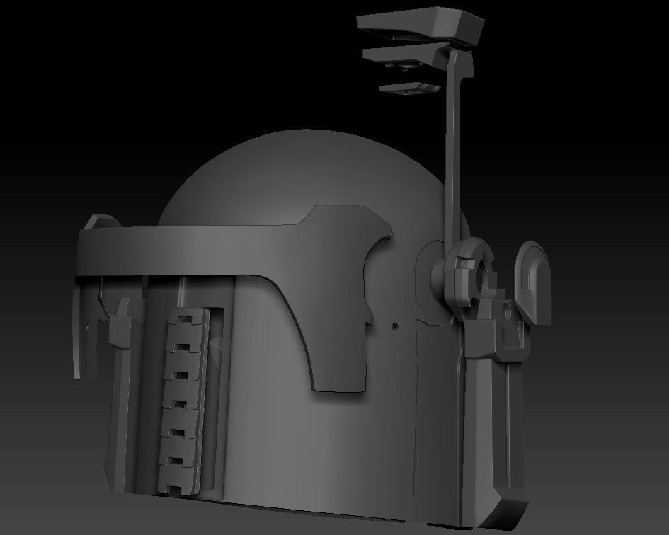 Bo-Katan The mandalorian armor partial kit and helmet 3D print model_11