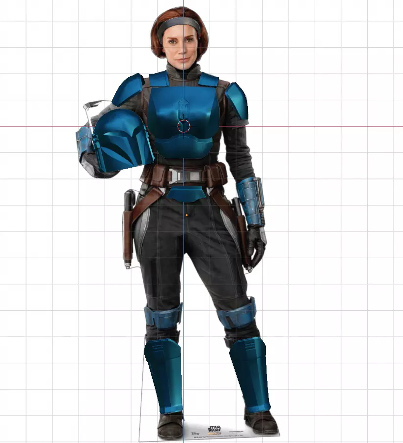 Bo-Katan The mandalorian armor partial kit and helmet 3D print model_0